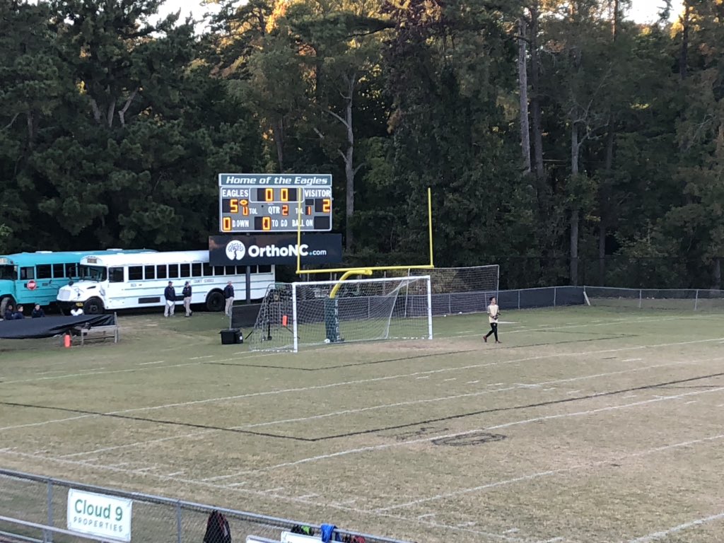 wchavis's tweet photo. Congrats to @enloesoccer1 who won their last regular season game, on Senior Night, against Broughton, 5-2! Let’s go Eagles! #Winloe @EnloeEagleClub @EnloeAthletics https://t.co/O4ljgVq6bM