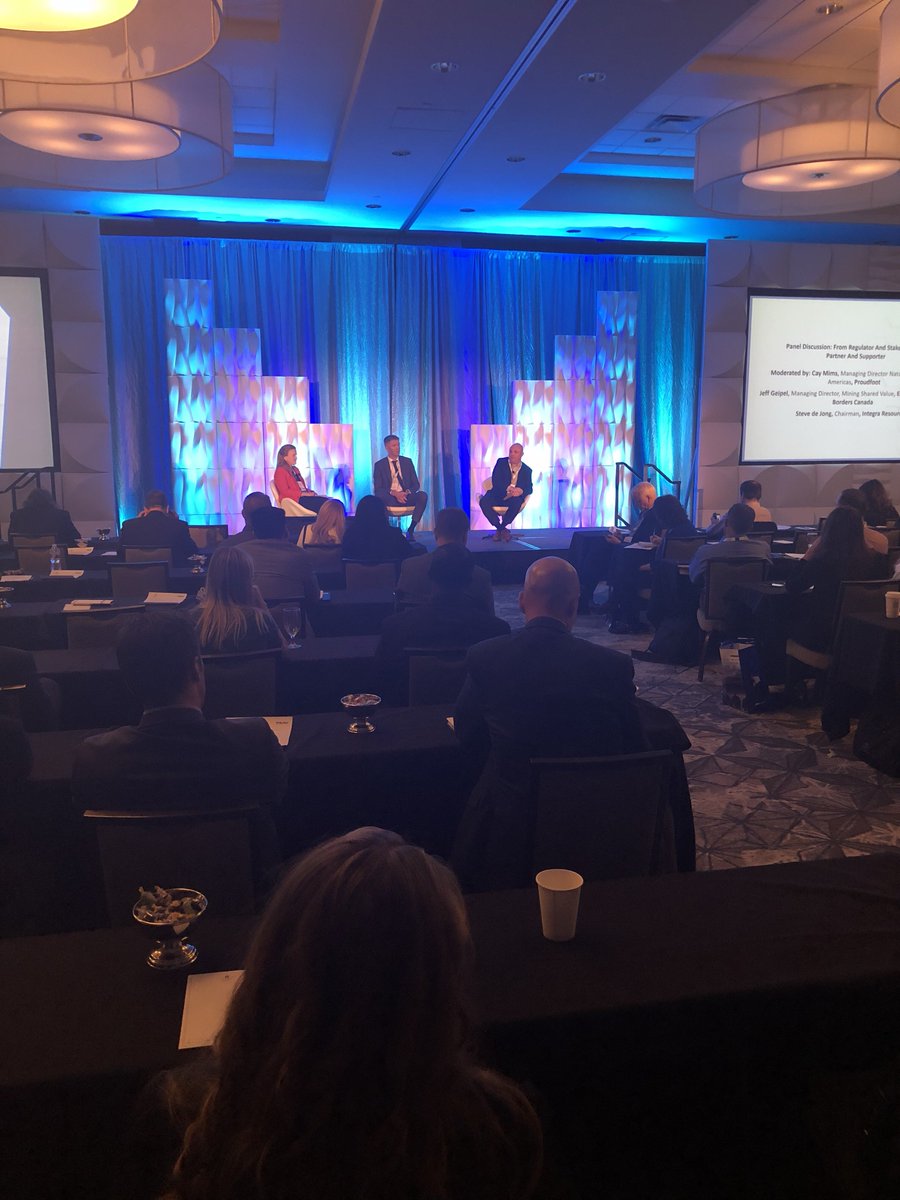 IntegraResource's tweet photo. .@steveEdejong explains how #mining companies that are transparent about sustainability as well as their environmental impact and remediation plans will draw more interest from investors @MiningOnline @Aspermont_Ltd @VRifyTechnology #fom2018 https://t.co/t4nofArNTc