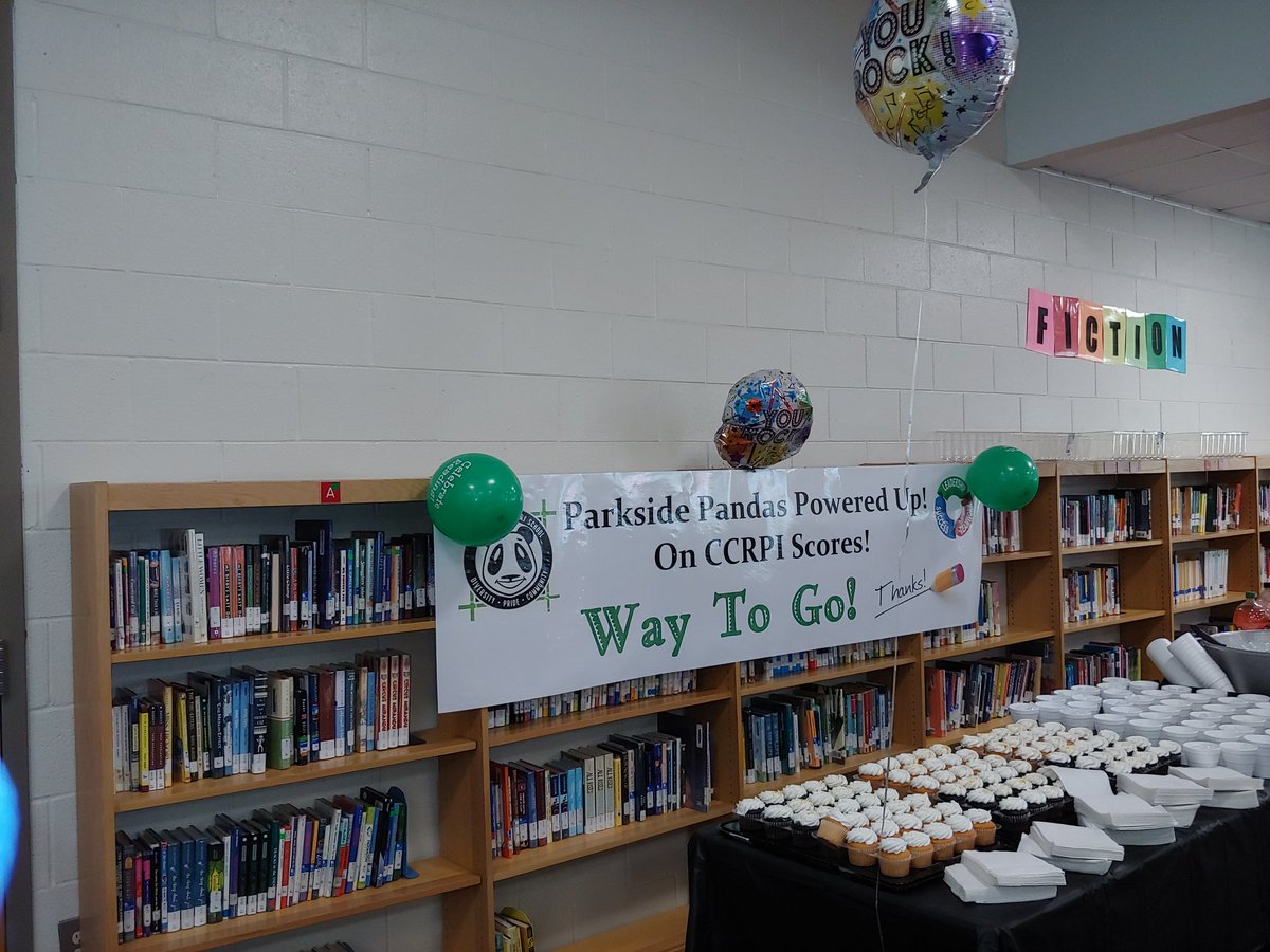 CAlexanderAPS's tweet photo. Congrats Parkside! CCRPI Score 73! Pandas ROCK! @DrEmilyAMassey @parksideaps Thanks for all of the support! https://t.co/wsg20RzJcK