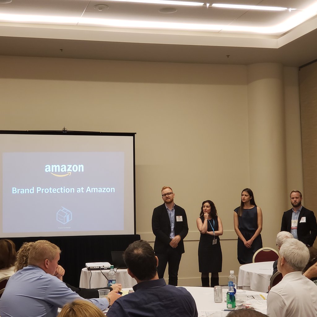 MEMAaftermarket's tweet photo. Amazon presented their Brand Registry Program to attendees of the AASA Intellectual Property Council meeting held during @AAPEXShow. #AAPEX18 #intellectualproperty #IP #brandprotection https://t.co/CM3IHPxaZF