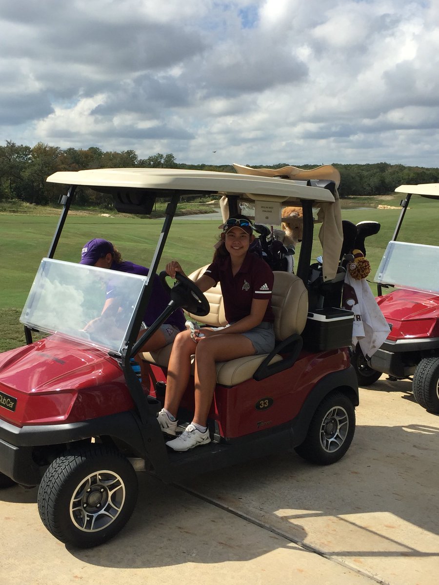 Thunder_06's tweet photo. Great job @txstatewgolf at the #JWChallenge18 taking 6th place by ousting 3 top ranking teams way to grind #EatEmUp #allforstate #txst https://t.co/zzZXwinp7H
