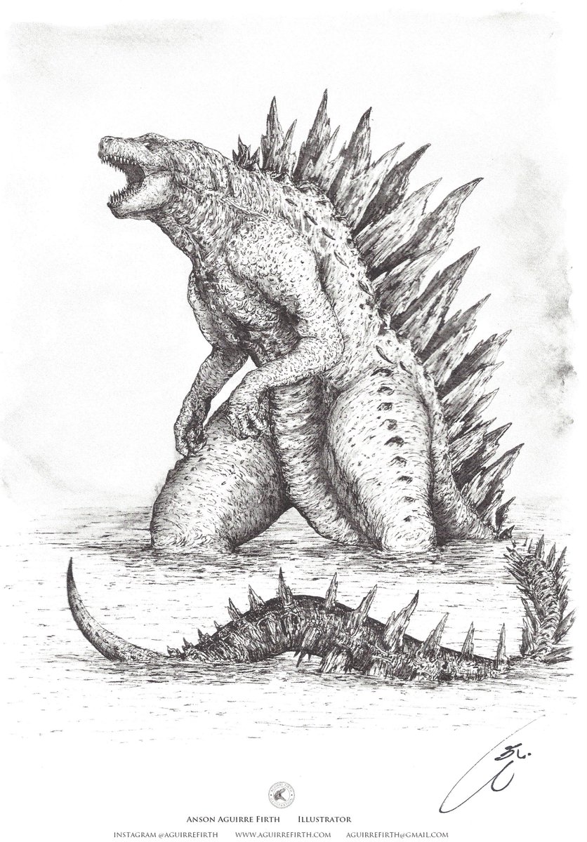 draconis1609's tweet photo. I was at the first Bodensee Comic Con and found this great artist Anson Aguirre @aguirrefirth. 😎
Since it was the ONLY Godzilla I could find, I just had to grab this gem. :D It's already framed and ready for the other one in the making. 😉 #MacroMonday
https://t.co/Nf1iHXRkb6 https://t.co/5pcmehsjxZ