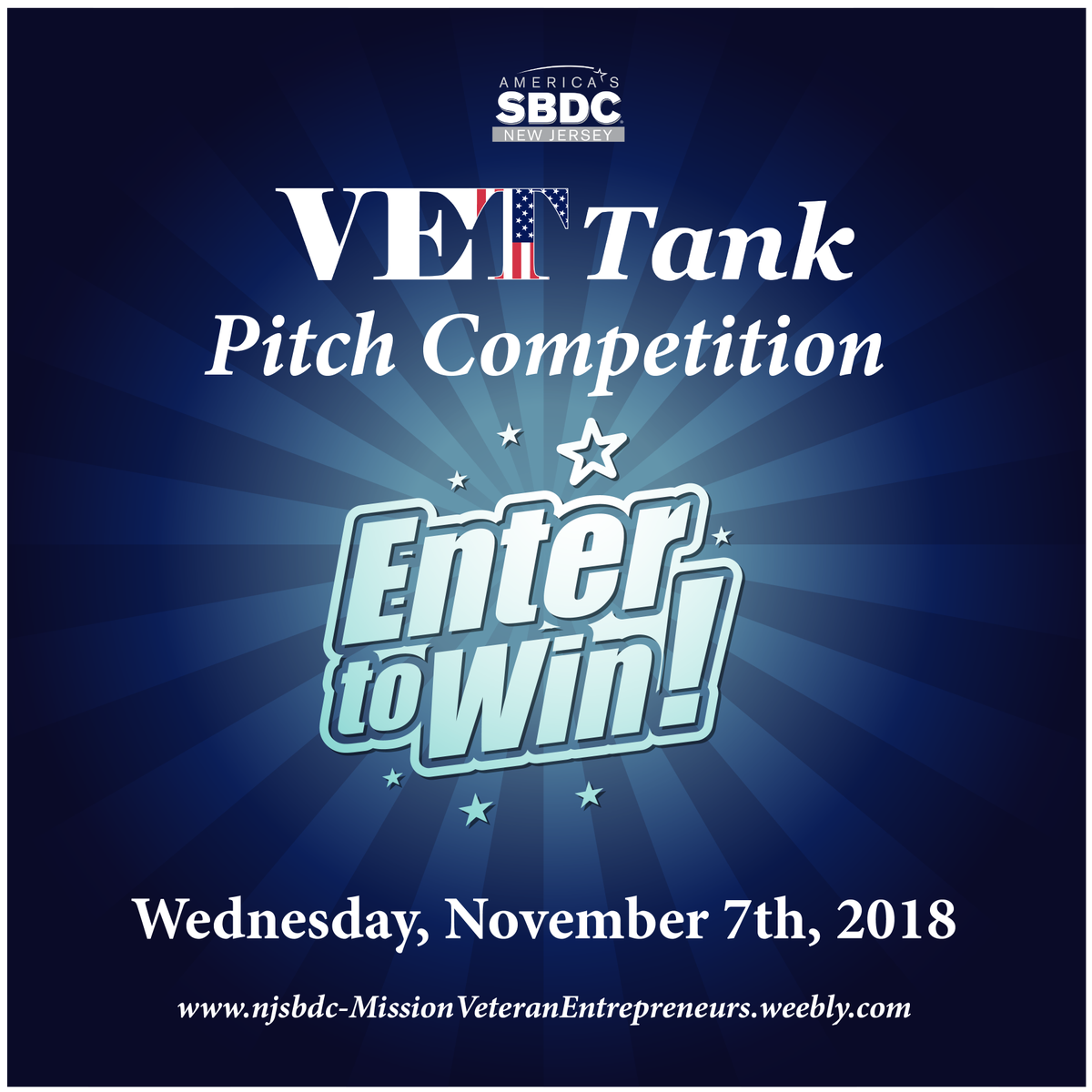 NJSBDC's tweet photo. #NJ #VetTank #Pitch #Competition is HERE!!!! Upload your pitch via @YouTube Now!! @SBA_NewJersey @ASBDC @KeanUniversity @AmericanLegion Check it out!! https://t.co/6xe321BM88 https://t.co/9B58r6g0HG https://t.co/xlRCCMkYZf