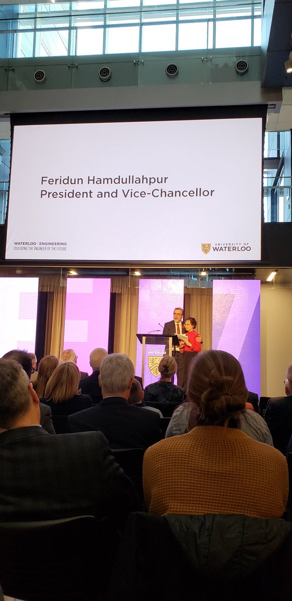 Opening Engineering  7 <a href="/UWaterloo/">University of Waterloo</a>  Feridun and Pearl welcome us. Great to see Doug Wright back again. <a href="/DaveJaworsky/">Dave Jaworsky</a> <a href="/berryonline/">Berry Vrbanovic</a>