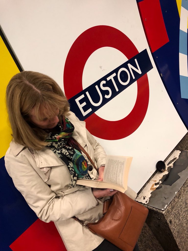 StAnnesFS's tweet image. Some books are so good they are worth missing a train for! #readingonthego #extremereadstannes