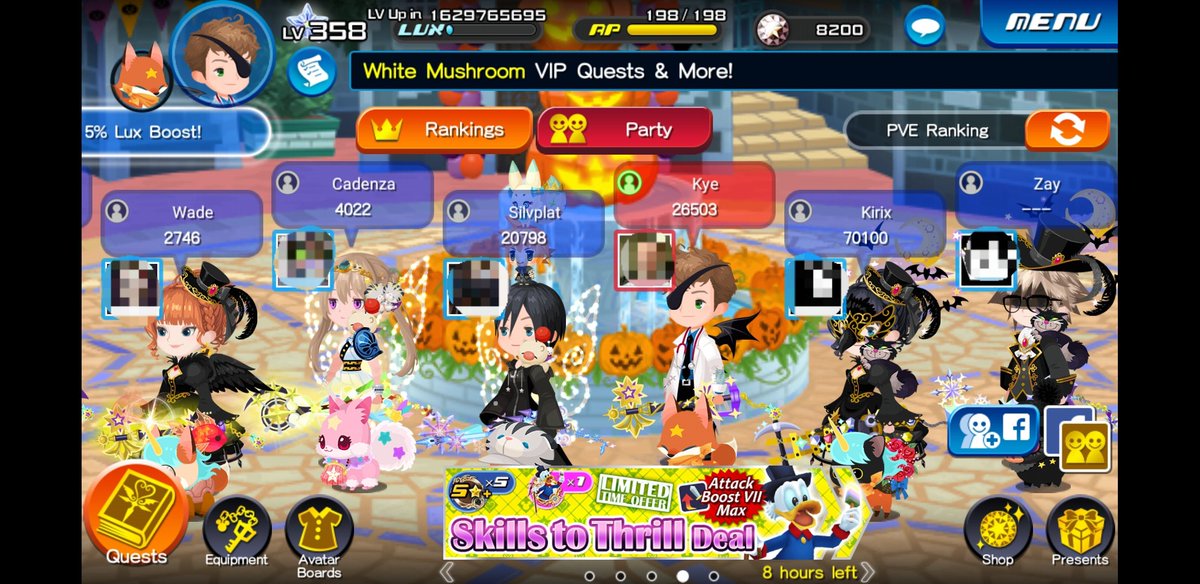 RaeaAmaryst's tweet image. Loving the halloween vibes :D
@kh_ux_na #KHUX #SpookyContest 
Party Name: Wizard Union
Union Name: Vulpeus