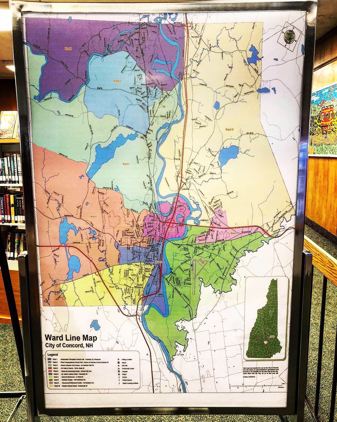 Concord Nh Ward Map Concord Nh Library On Twitter: "Election Info At #Cpl! Sample Ballots And Ward  Maps. Stop By, Get Informed, #Vote On 11/6! Https://T.co/Rqawgyodpp" /  Twitter