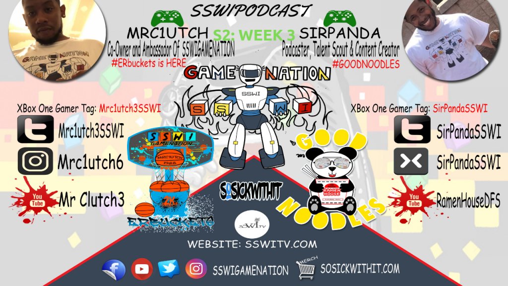 SSWIPODCAST S2: W3 - sswitv.com/sswipodcast-s2… #Gaming #Gamer #Gamers #RT
