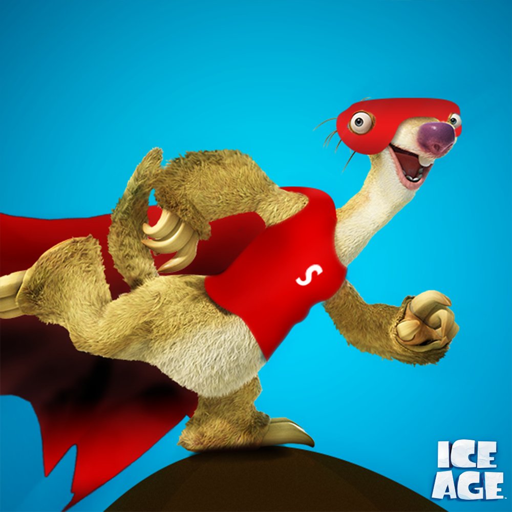 Looks like Sid is going as \, image size:1000x1000