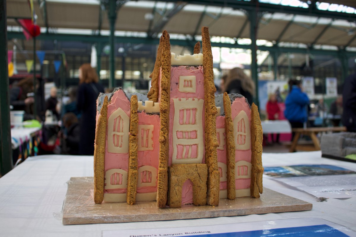 smythjunior's tweet photo. Here are a few more photos of the Lanyon Building from #BakeABuilding 

Happy enough with how it turned out. The standard was ridiculously high but glad to have taken part. Congrats to all the deserving winners! https://t.co/QBv9V1L3FB