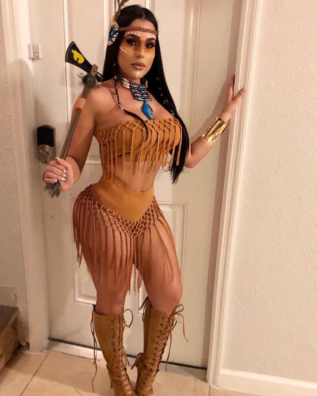 Sexy pocahontas costume deals