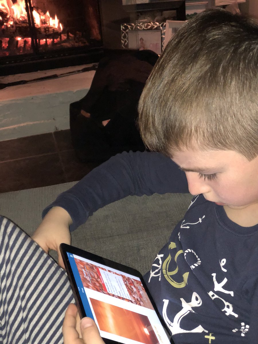 He’s loving the new razkids reading program on the iPad 🙌
<a href="/PWPerrier/">Ms. A. Perrier</a> <a href="/PortWellerPS/">Port Weller School</a>