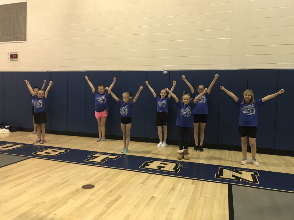 servizzi_teach's tweet photo. We got spirit yes we do! We got spirit how ‘bout you? The start of the 2018 Basketball/Cheerleading season is upon us! We are proud to be a Mustang! ⛹🏻‍♀️#boone2020 #MightyMustangs @EES_Mustangs #MustangPride https://t.co/cX44POIi8M