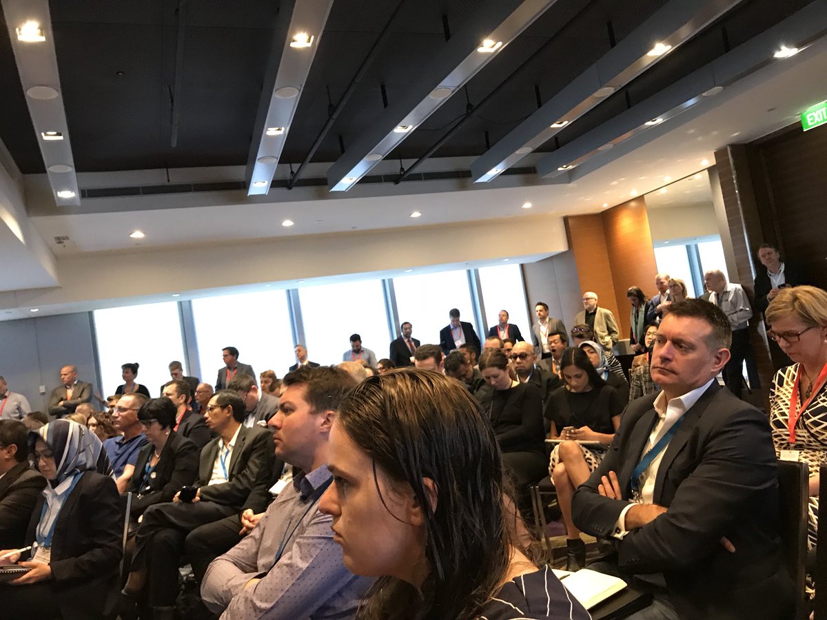 amandanewbery's tweet image. A packed house for Smart Cities Week #SCWAus @adambeckurban