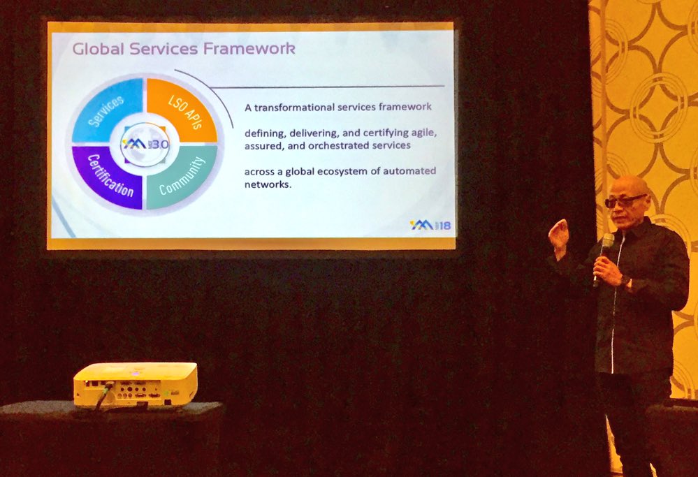 One year after launching its MEF 3.0 framework for orchestrated carrier services, <a href="/MEF_Forum/">MEF</a> continues to build its global community #MEF18 - <a href="/TheNanChen/">Nan Chen</a>