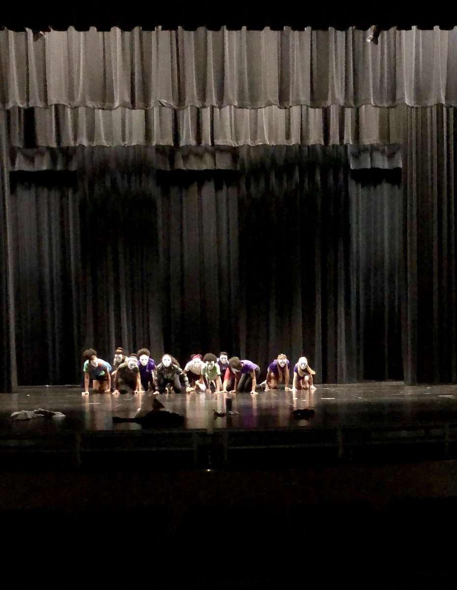 Adding masks was the perfect touch to our Halloween dance! Our dance students are excited and ready to perform! Make sure to come check them out @ the MSAW Haunted House tomorrow! 🧡👻