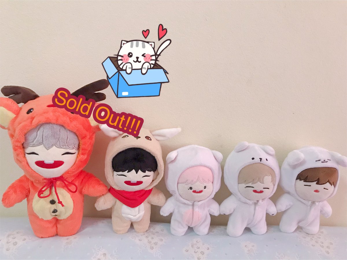minikangdaniel's tweet photo. ขอบคุณทุกคนที่สนใจน้องนะคะ ตอนนี้น้องหมาดสต๊อคแล้วค่า  #ตุ๊กตาwannaone https://t.co/5QPEKx9se5
