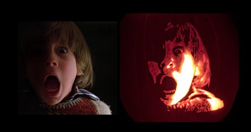 MLiscum's tweet image. Carving #24 of 2018 - Danny Torrance from “The Shining”