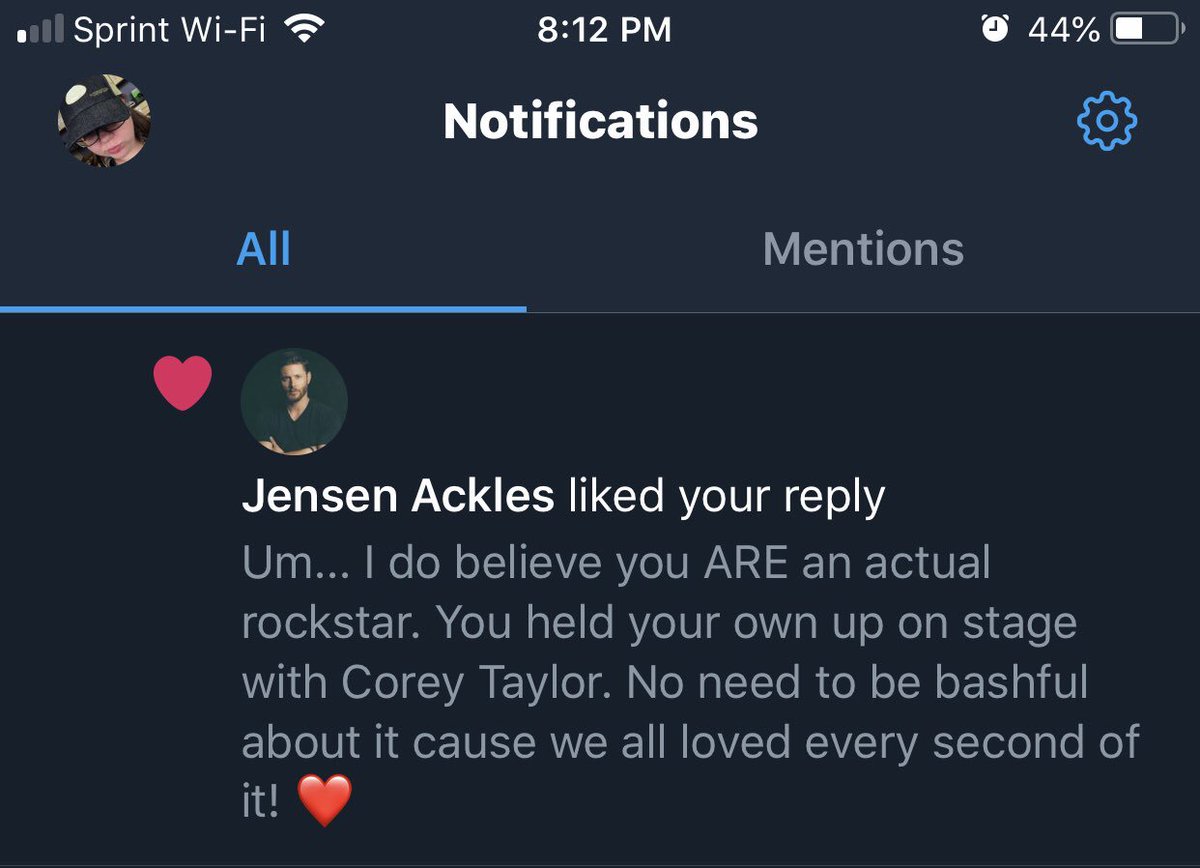 waywardnerd67's tweet photo. People don’t be dicks and impersonate someone you’re not. It’s just not cool. Also, we can tell it’s a fake account since the real @JensenAckles has a blue check mark by his name. 

#DontPretendToBeSomeoneYoureNot 
#ThereIsOnlyOneJensenAckles
#FakeAccountWarning https://t.co/I6VbdfYz8J