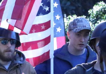 Johnnthelefty's tweet photo. Liam Wynn (Right) has been on video with Anti-semite "Baked Alaska", quoting the #14words a Nazi Slogan.  He was part of "PSU Students For trump" with Stephen Johnston &amp; James Allsup, a White Nationalist that attended the #UnitetheRight Rally and was a part of #WashingtonGOP https://t.co/0Wsu0KanQy