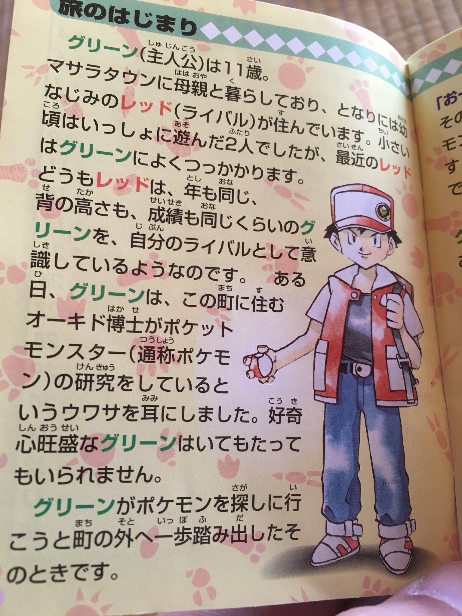 Yoshi 初代ポケモンの説明書も発見なおソフトとゲームボーイ本体は行方不明 T Co Vgfvitknvo Twitter