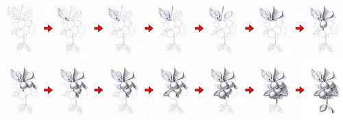 janegellerPR's tweet photo. Let's talk about the power of an image without words! Take a look at this image below, it provides a step-by-step tutorial of a drawing that is easy to follow without a single word. The arrows provide a great guide as to which steps should be taken next. #COMM1720 https://t.co/qgQOBlcDT0