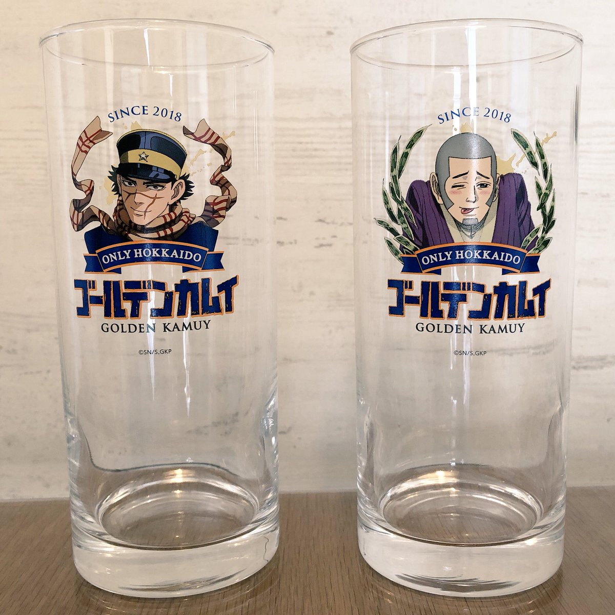 ゴールデンカムイ グラス タンブラー 杉元&鯉登 ジョッキ 3点セット