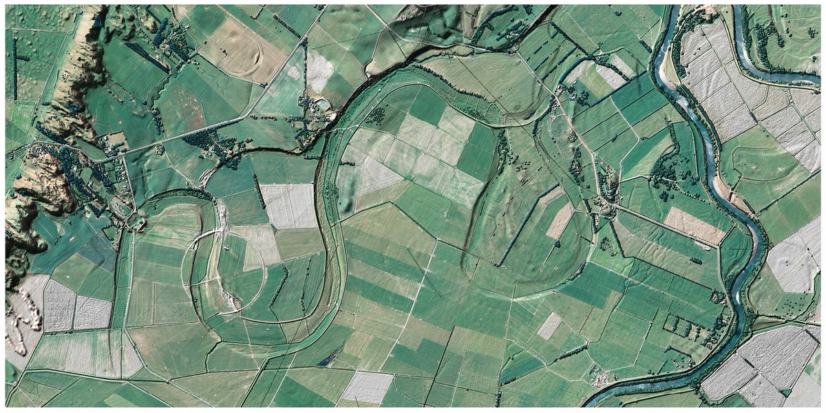 Designed by us as a poster to support the Government’s LiDAR announcement, this visualisation shows the incredible detail that can be derived when blending LiDAR and aerial imagery (Ruamahanga River, Wairarapa) #opendata #lidar http://bit.ly/2RkT6o5