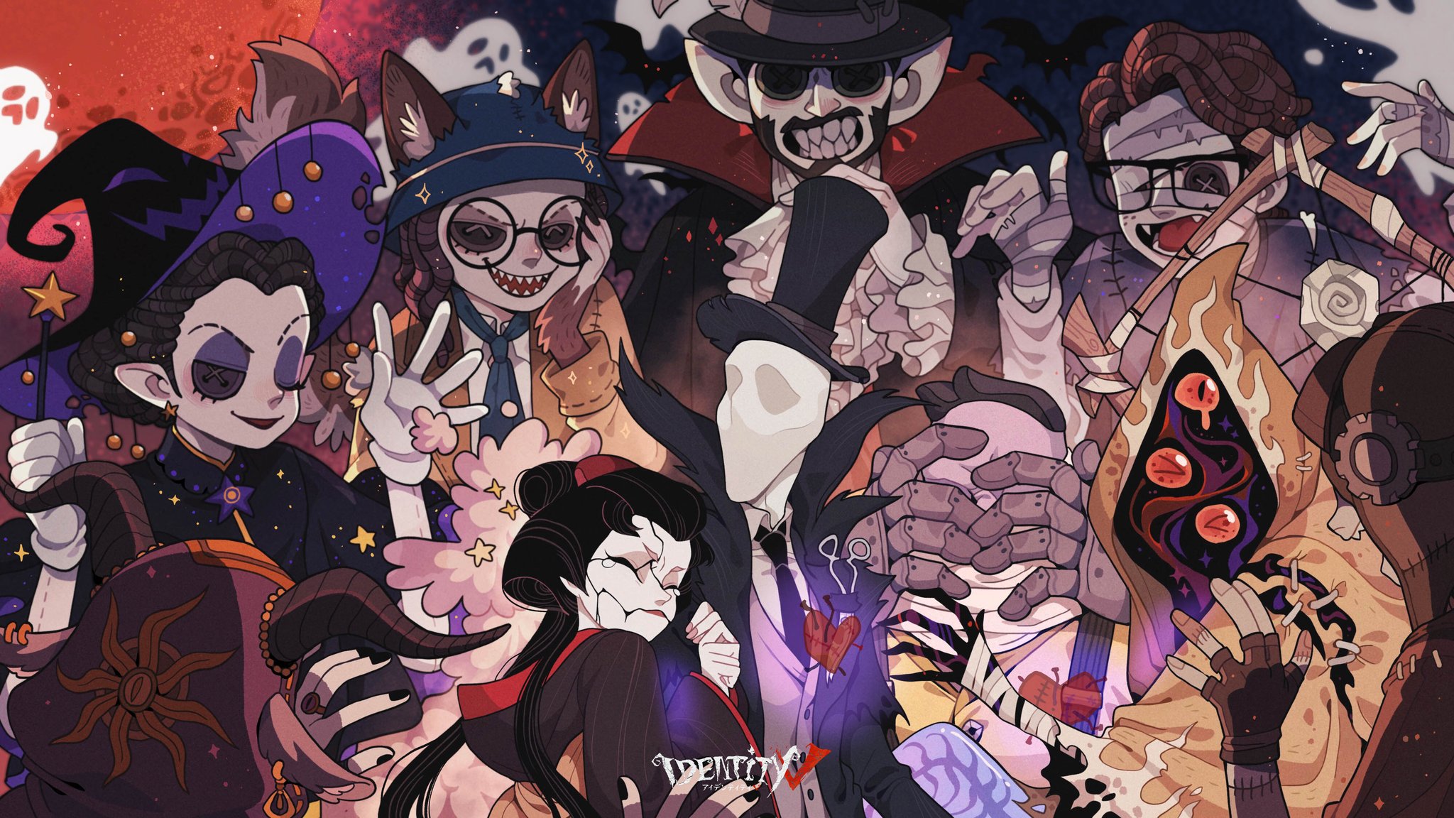 公式 Identityv 第五人格 Trick Or Treat ついに 私たちサバイバーがハンターを驚かす時が来たの 芸者さんの泣き顔もかわいいの 絵師 Juanmao1997 お茶目な作品ありがとうなの Identityvイラスト Identityv 第五人格 T Co K1ufvi9kbz