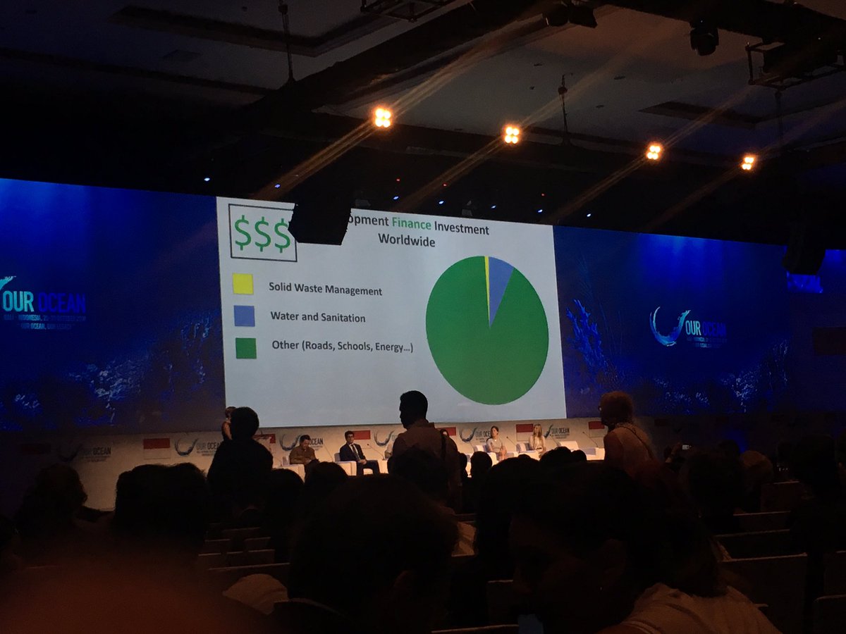 It may not be pretty, but if we really want to combat #plasticpollution more investment in solid waste management is needed. #OurOceanConference2018