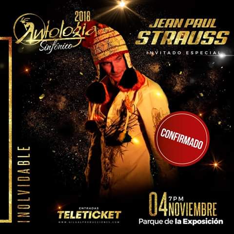 GilgalProduc's tweet photo. #AntologíaSinfónico2018 
Este 4 de Noviembre 7:00 pm en el Parque de la Exposición . Imperdible!! https://t.co/nij0OwLjph
