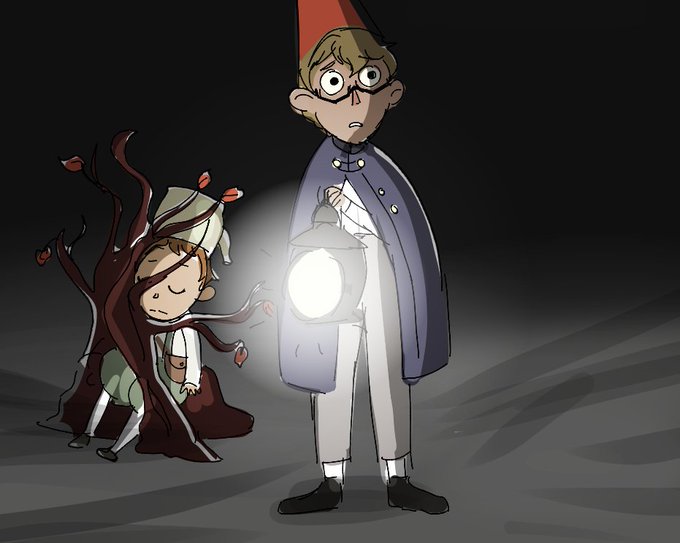It is still Over The Garden Wall season?!!
Adam confronting the beast!
( ...and giving shiro a mixtape with poems and song about his feelings )
#adashi #shadam #voltron 