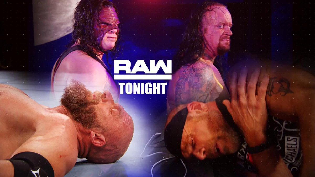 WWE's tweet photo. BOTH #DX and The #BrothersOfDestruction are under the same roof TONIGHT on #RAW just four days before #WWECrownJewel! https://t.co/4Dpn9miXKA
