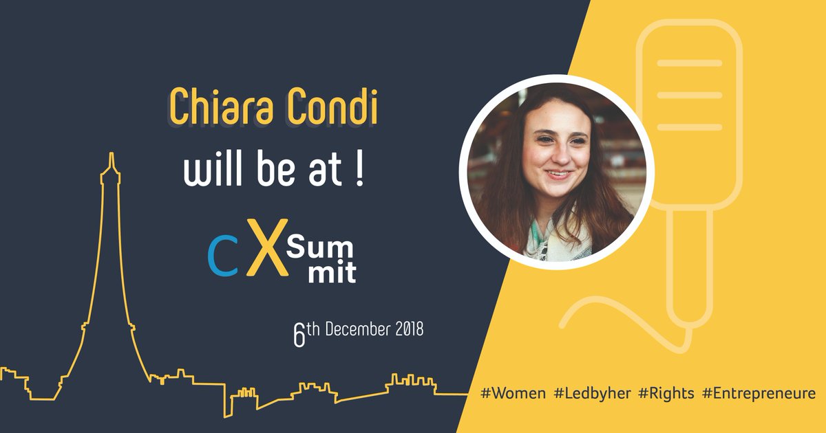 connectxglobal's tweet photo. Come hear Chiara Condi @ChiaraCondi, CEO @Ledbyher speaks at #ConnectX18 Paris on 6 Dec . Join us: https://t.co/qdKjeOu345 #cxsummit #diversityintech #techinclusion #tech #AI 🇫🇷 https://t.co/bMInTb6d3k