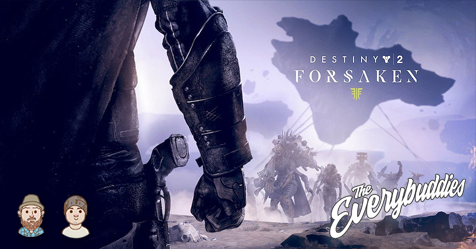 TheEverybuddies's tweet photo. It's the last solo stream on the channel for @pseudopseudo tonight; so he's invited @varen_draken and @BilliamSokolov along for the ride! Come hang as the dudes shoot up aliens in #Destiny2! https://t.co/UZbrYU8djl https://t.co/kE4nBns08x