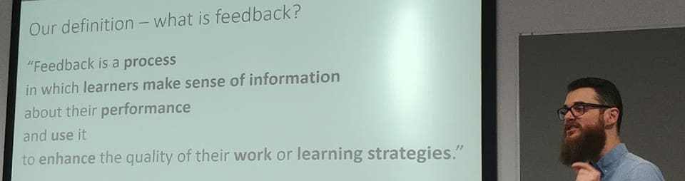 CRADLEdeakin's tweet photo. How to start an argument about feedback - a postcard from Helsinki @phillipdawson https://t.co/cz6Bz3fRi9 https://t.co/RZouKSEhJl