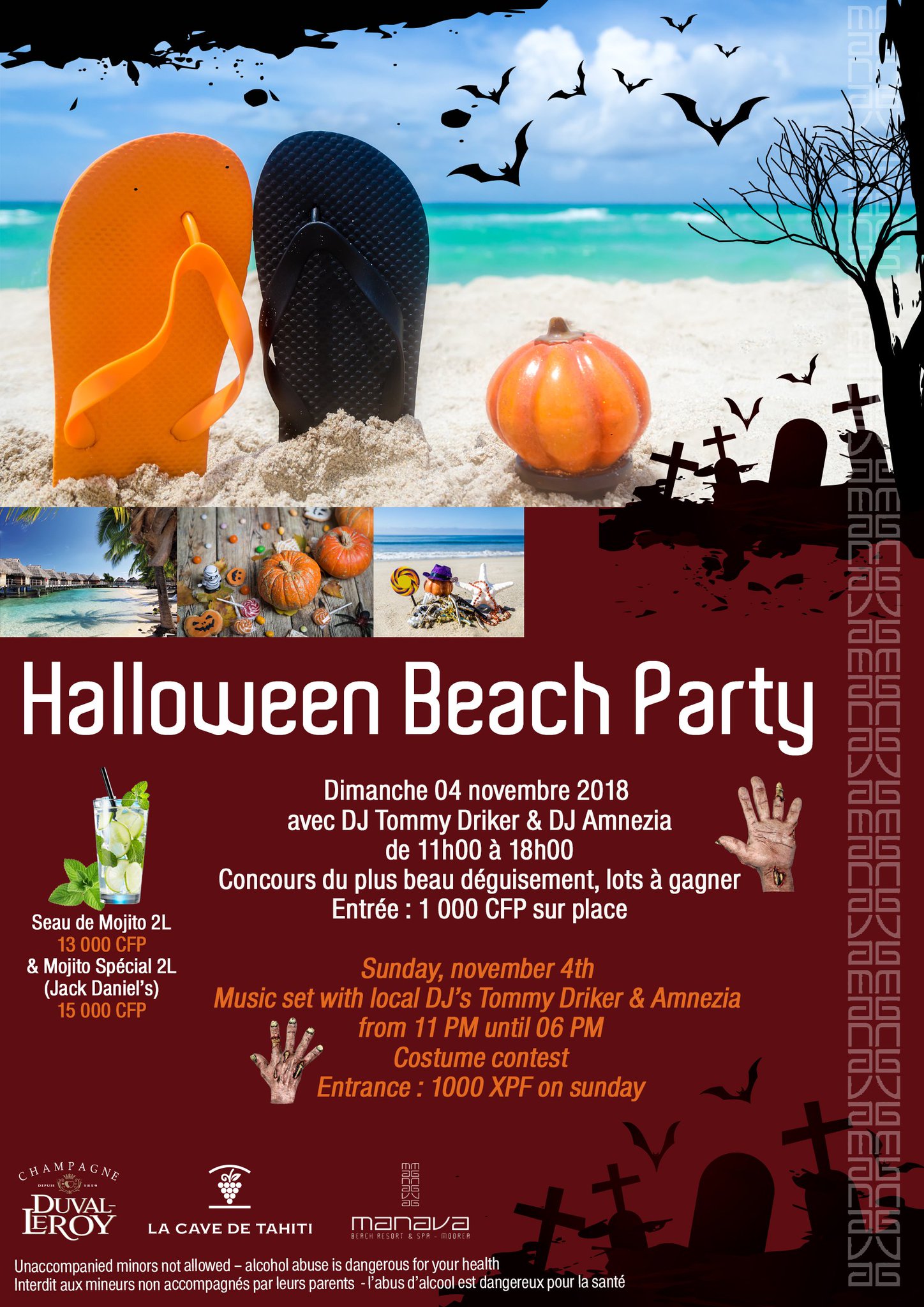 Spm Hotels On Twitter Don T Miss Halloween At Our Hotels Manava Tahiti Moorea twitter