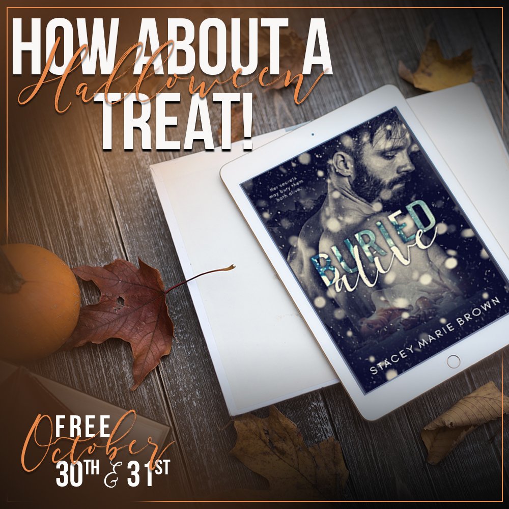 BetTheBookEnds's tweet image. #FREEBookAlert #eBookSale #StaceyMarieBrown
#BuriedAlive @S_MarieBrown is on sale for #FREE #TwoDaySale #SaleEndsOctober31 Grab your copy today, for FREE! #ContemporaryRomance #RT #Share 👻 #Amazon myBook.to/BuriedAliveSMB
🎃 Prefer Audio 🎧: adbl.co/2rhl2Oj
@TheNextStepPR
