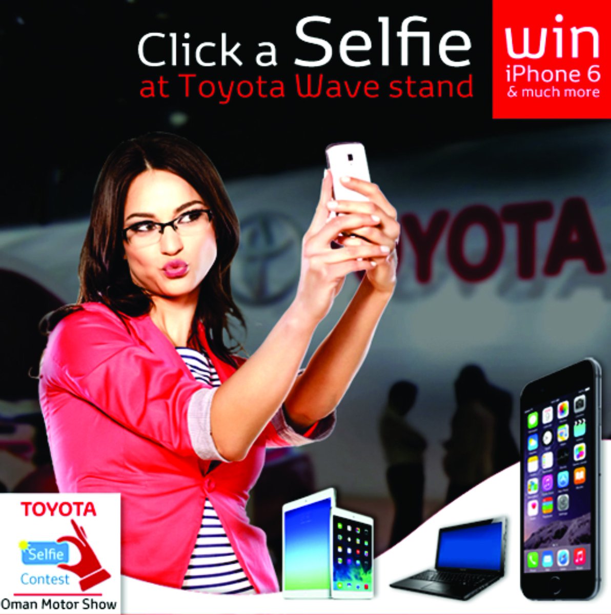 Webisdom's tweet image. Client: Toyota Oman
Services: Social Media Marketing  

Leveraging #SocialMedia platforms for generating Brand Buzz.

For more case studies click here: bit.ly/2EObjch   #SocialMediaMarketing #SocialMedia #DigitalIndia #DigitalMarketing