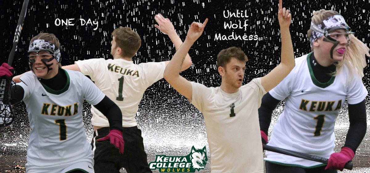 KeukaAthletics's tweet photo. Just 1 day until #WolfMadness🐺 https://t.co/Qqs4EbGI4T