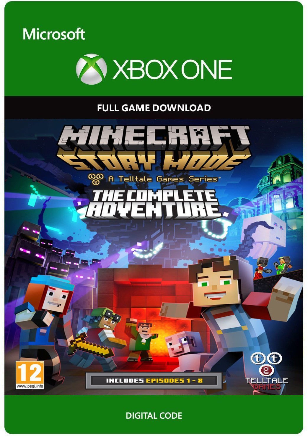 Minecraft: Story Mode The Complete Adventure - Xbox One, Xbox One