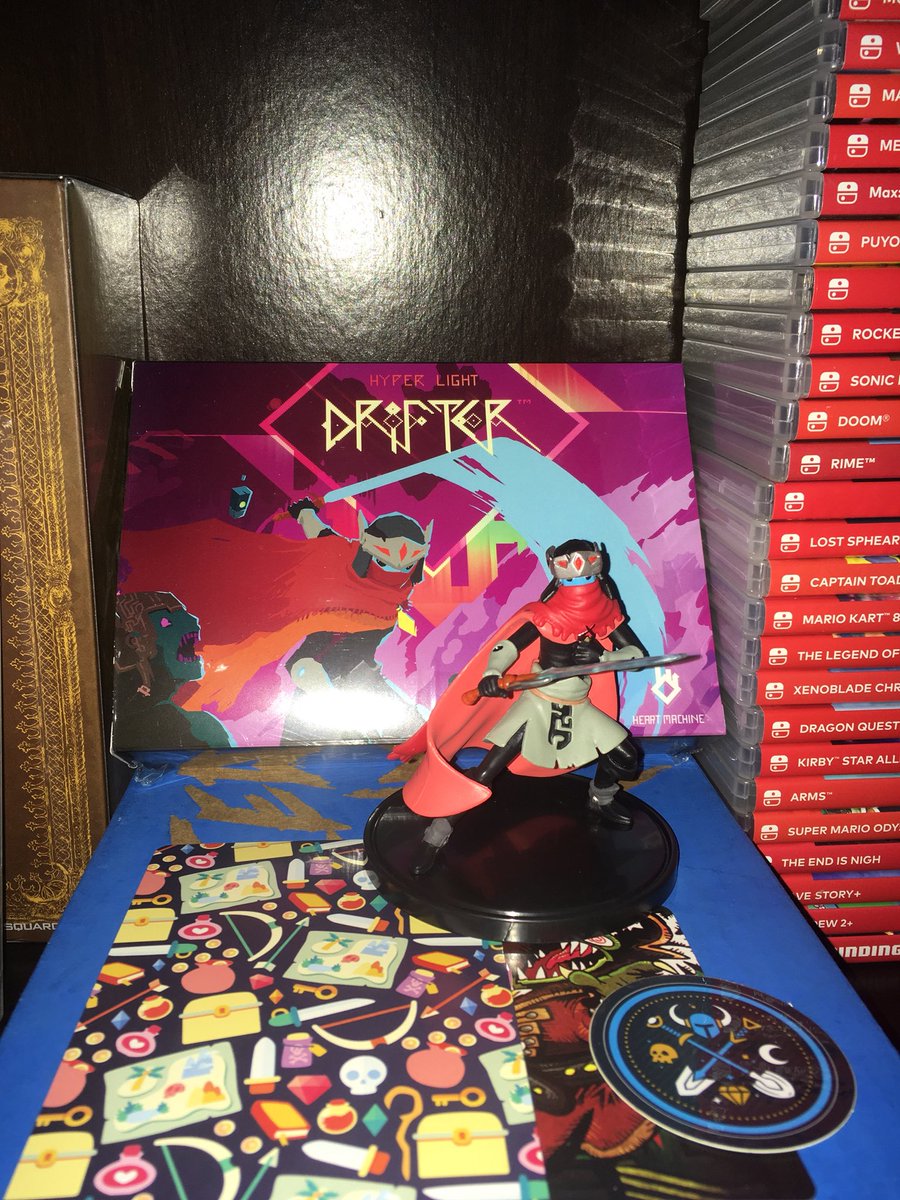 Nev626's tweet image. Thank you @Fangamer for your Amazing Hyperlight Drifter Merch!!! #hyperlighterdrifter #gaming #fangamer #coolshit