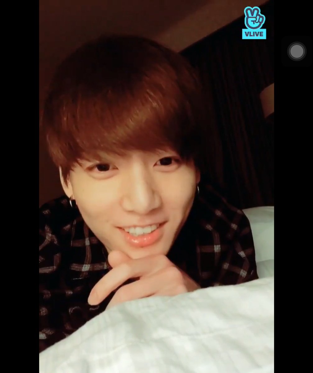 I am not even surprised anymore! He was giddy & all smile like he as talking to his lover all throughout his vlive that day!! That simple “TAN-ah” in the background makes him more excited! Look at is eyes! How domestic they can be?!  #vkook  #kookv  #taekook 