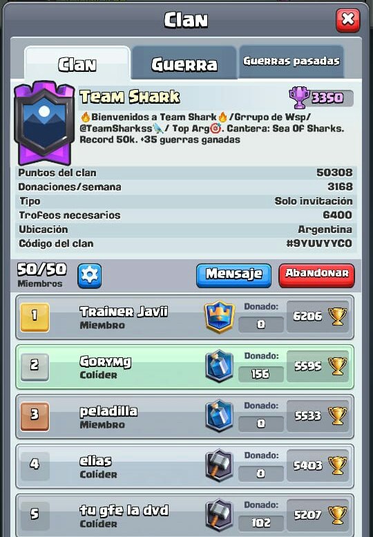 Gran momento para nosotros con esta gran familia armada y con ganadas de seguir por más! 50K🏆💥