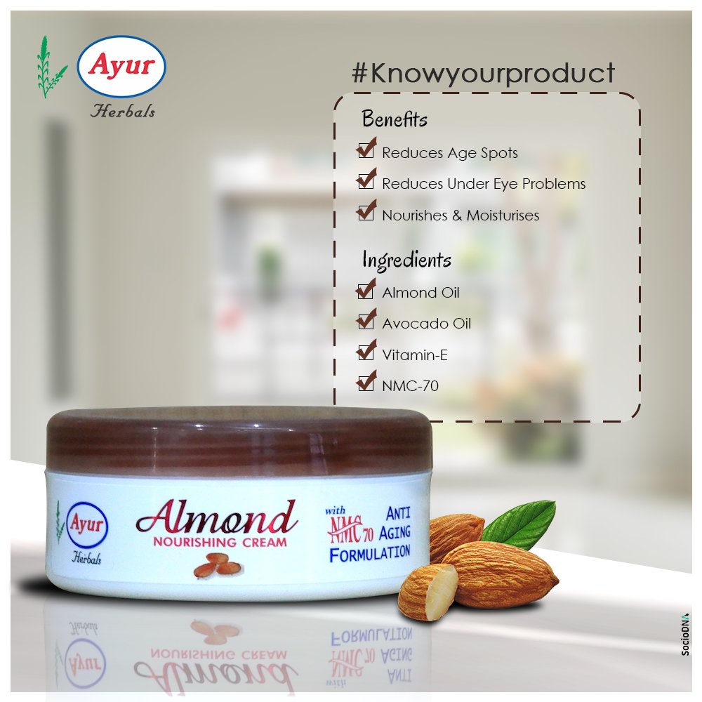 ayur almond cream