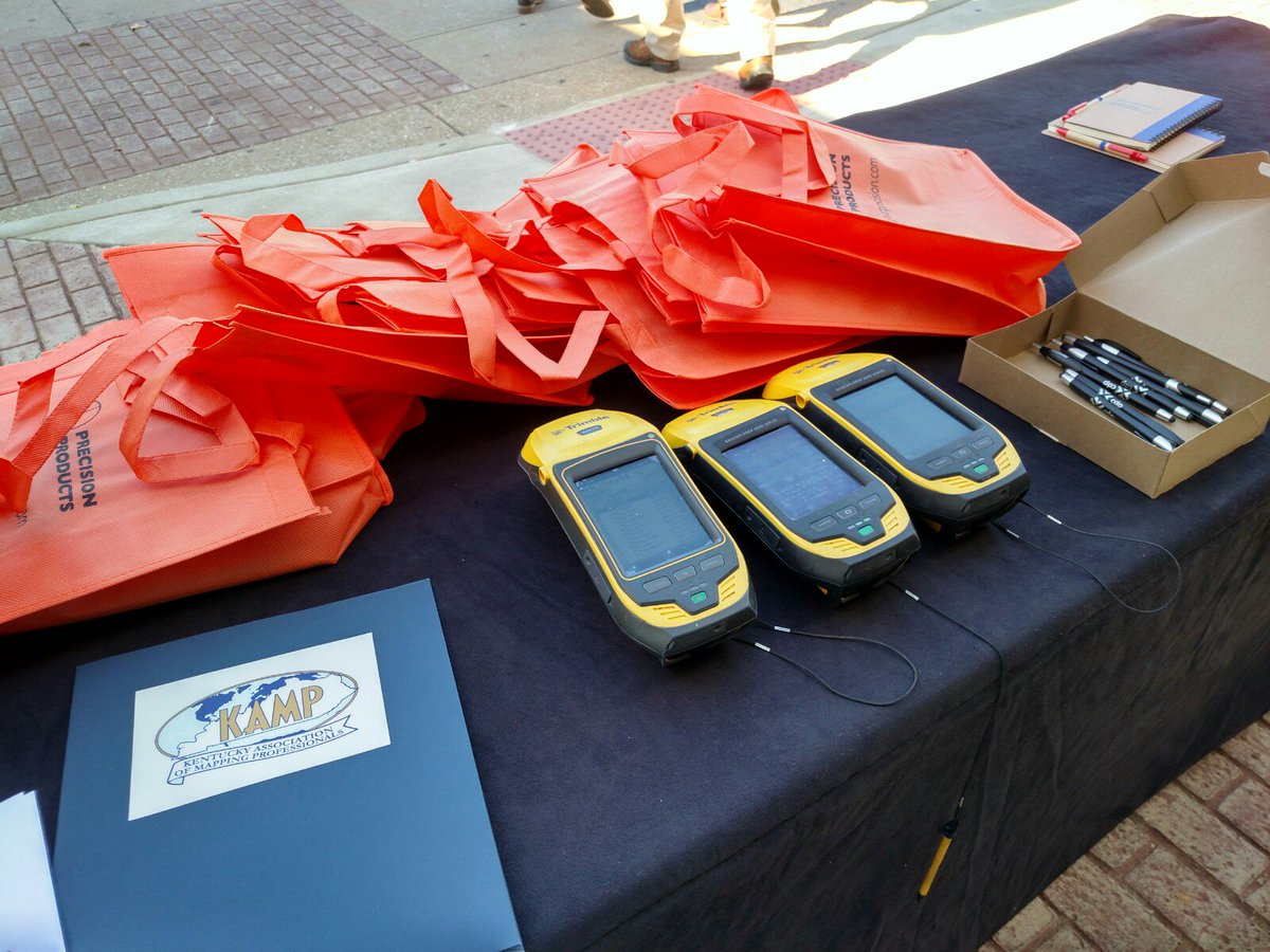 Mapping_Guy's tweet photo. Had another great KAMP GIS Conference in Bowling Green.  Thanks to KAMP and the conference committee!
#Trimble #LTI #GIS #GPSGNSS #GeoSLAM #indoormapping #3dpointcloud #CDP #LIDAR #KAMP #KYGIS https://t.co/CxESU5Fu6S