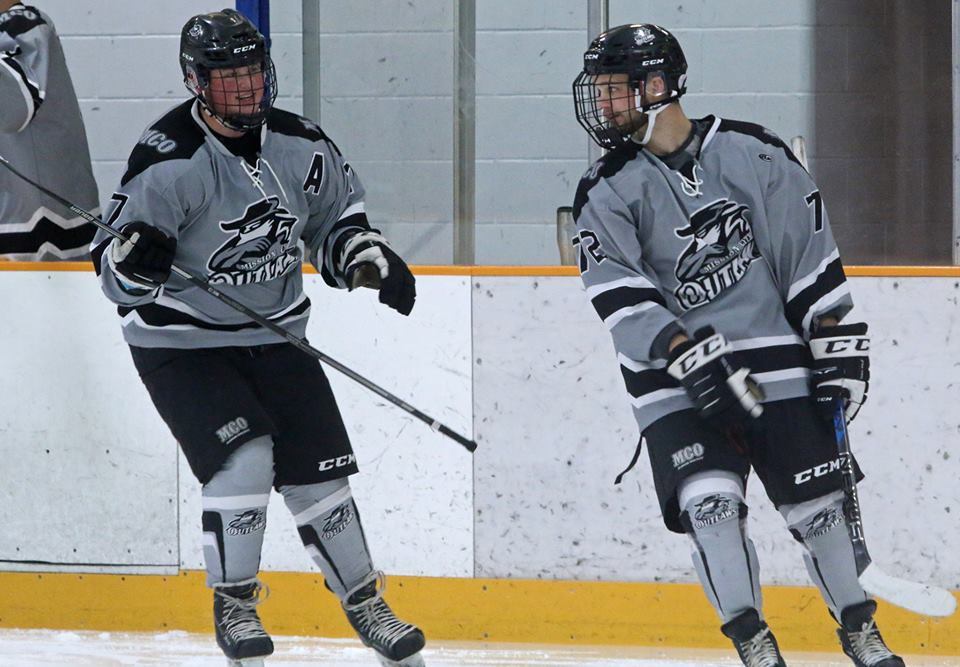 outlawsbcast's tweet photo. New episode is up! Post game coverage from games against the Pilots, Sockeyes and Panthers. Interviews with @LiamWarrren @KyleMooney98 @Tristyn_Olson and more. Rookie Profile featuring Lucas Anselmo and Player of the Week! https://t.co/0cZ9v0CkIO https://t.co/7VlHXQlJ21