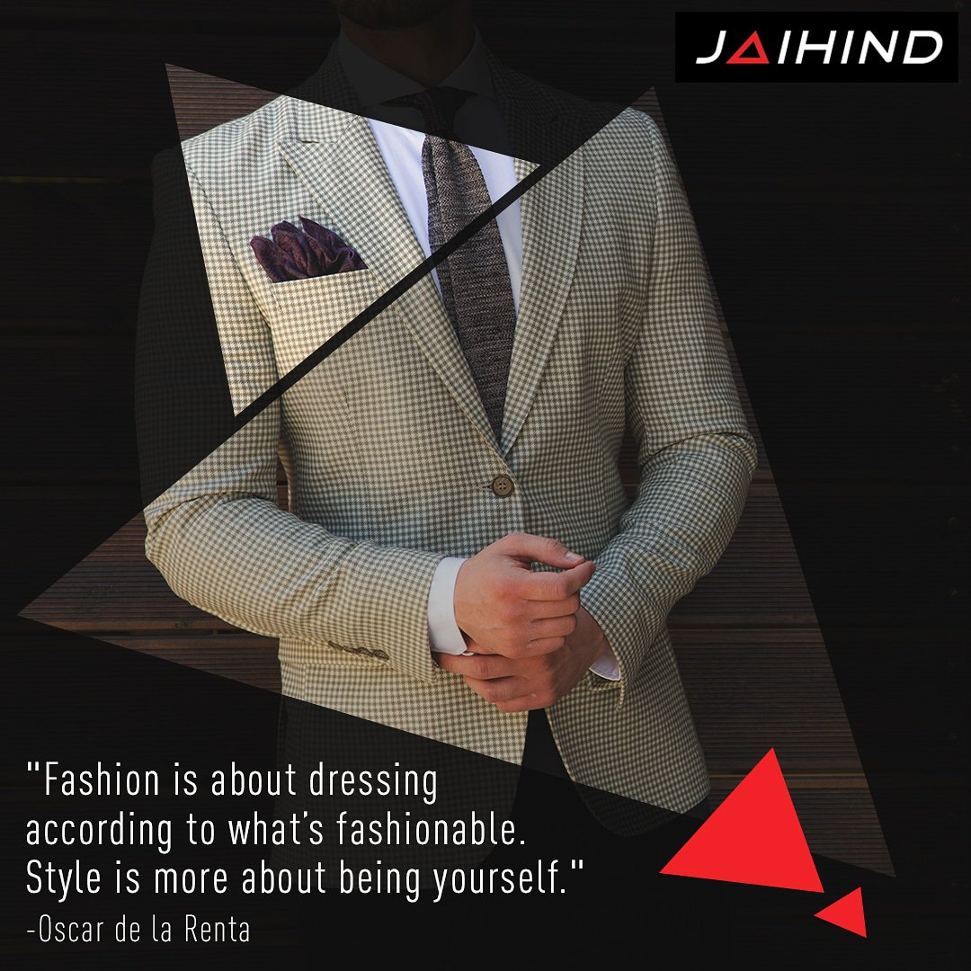 jaihindretail's tweet photo. Fashion is a language, but your style is how you communicate.
#JaiHind #Fashion #StunningWear #StayInComfort #SlayInStyle #ShopAtJaiHind #VarietyOfStyles #StylishDesigns #FabulousCollection #StyleGuide #Stylegram #StyleDiaries #QualityClothing #Designer #FashionAddict #LookBook https://t.co/iWS626yLES