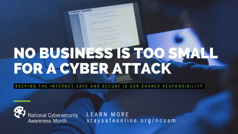 OaklandCyber's tweet image. It's everyone's job to ensure online safety at work!

Keep a Clean Machine
Lock Down Your Login
Back It Up
Have proper Bring Your Own Device policies
When in Doubt, Throw it Out

#CyberAware #cyberawarenessmonth #cybersecurity