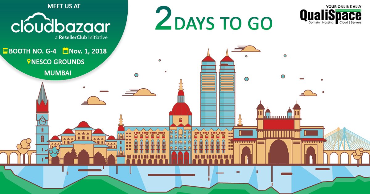 QualiSpace's tweet image. 2 Days Left!!!Gear up as the @CloudbazaarRC is not too far. Come and meet us at our booth for our new offers and discounts.
Meet and talk to us at your time: bit.ly/MEETUPQS
We are waiting for you!
#Cloudbazaar2018 #CloudHosting #CloudTechnology #CloudForBusiness